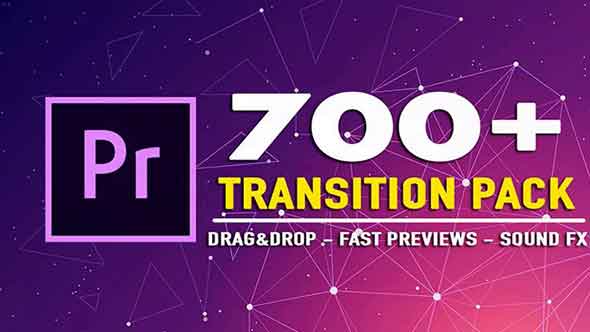 PR模板-700组6K推拉旋转缩放转场动画