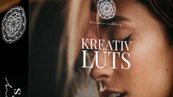30种婚礼视频调色预设KREATIV LUTS