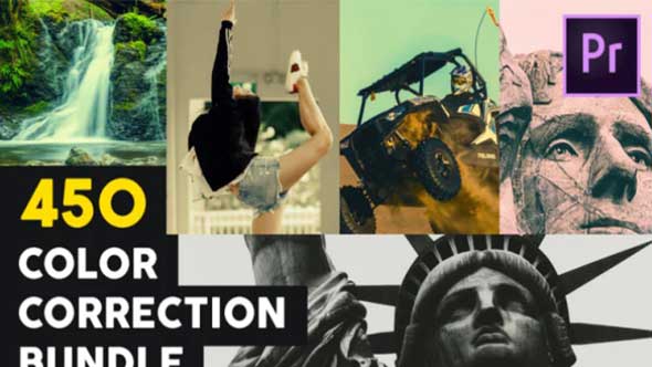 450个风景人物黑白复古柔和婚礼电影视频调色预