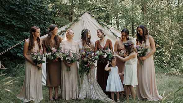 柔和暖色婚礼开场花絮调色预设