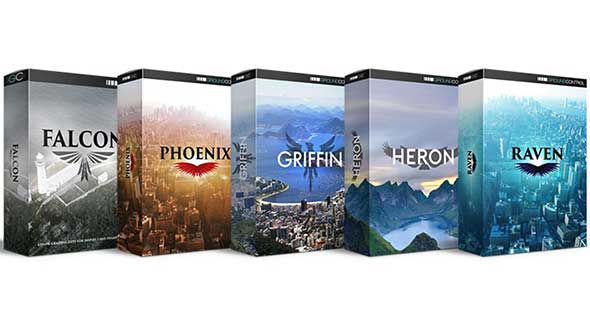 五套大疆无人机LUT调色预设