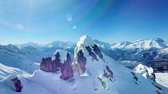 110个时尚优雅蓝色调镜头逆光光晕炫光迭加4K视频