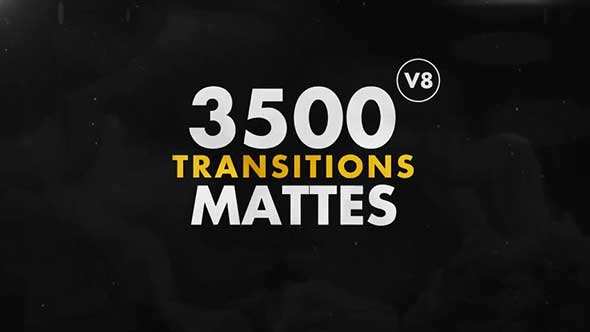 3000组4K分辨率图形蒙版遮罩转场