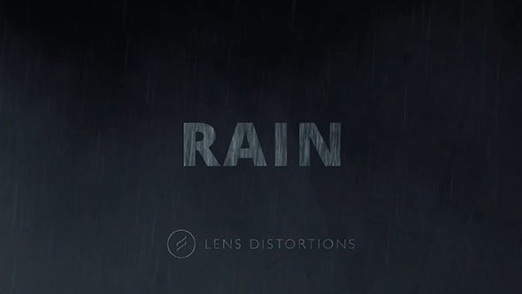 25个下雨场景4K视频特效合成素材