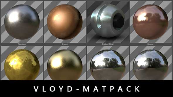 C4D实用材质预设(97个材质)