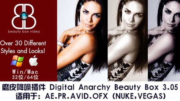【一键安装】Beauty Box磨皮降噪美肤插件