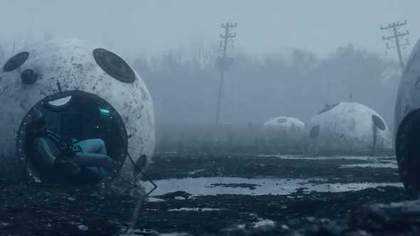 C4D教程-Octane Render科幻外星球场景动画工程(含工程文件)