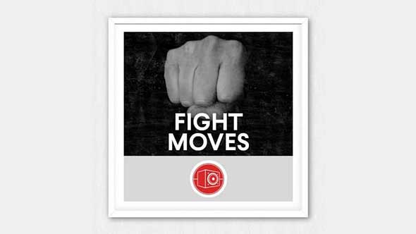 音效-近身搏斗拳打脚踢打斗电影无损音效