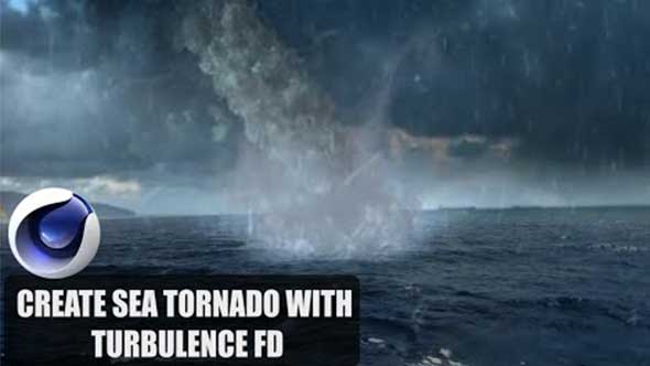 C4D教程-如何在Cinema 4D中轻松创建龙卷风(机翻中文字幕)