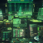 AE模板-时尚音频可视化图形包装动画