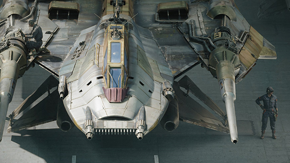 模型-3D科幻飞船战斗机机械零部件飞行员 Modelshop Greebles(Blender/C4D/FBX/OBJ/UE格式)