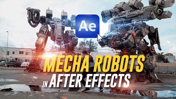 AE教程-BIGFILMS系列科幻大战机器人实景摄像机反求特效合成教程(中文字幕)