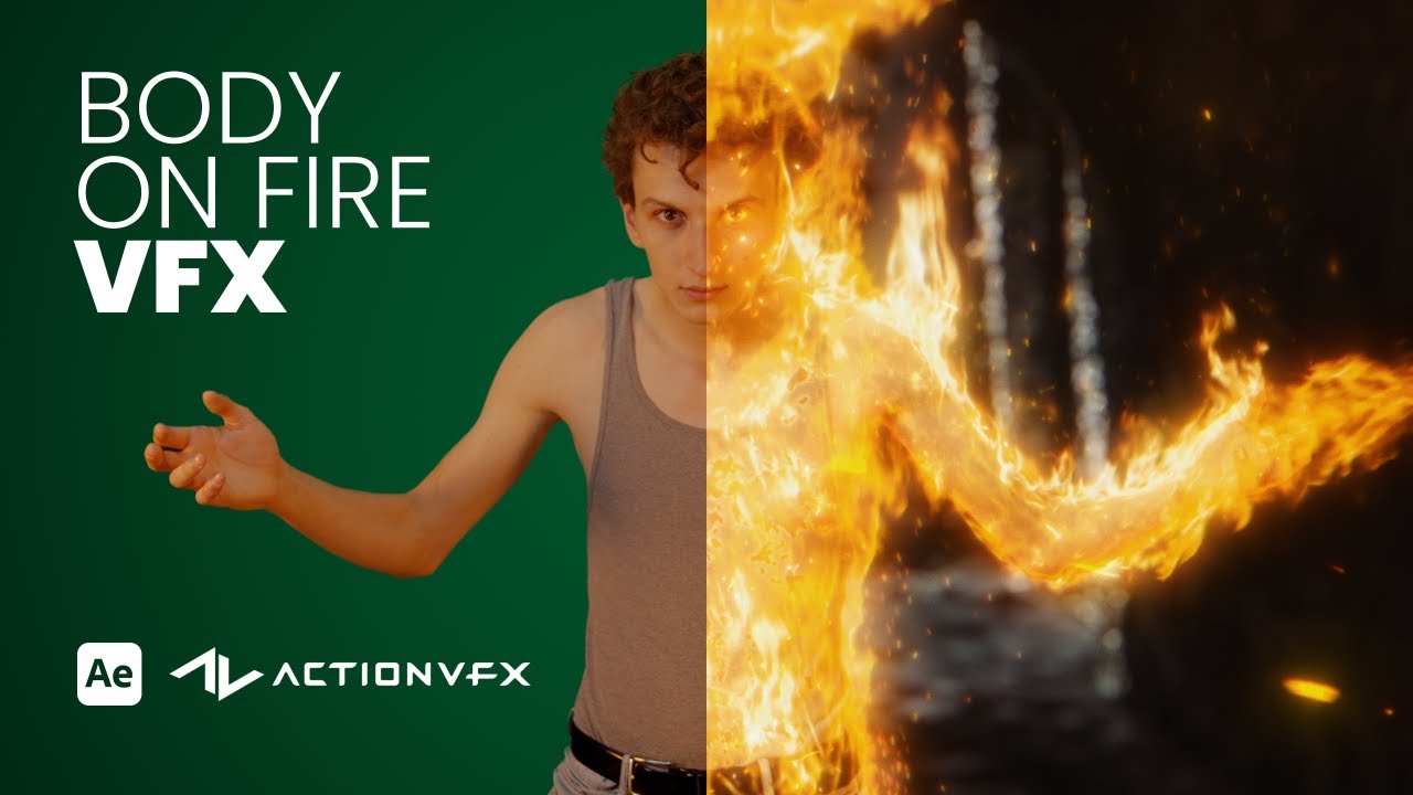 AE教程-使用AE制作超级英雄霹雳火特效(机翻中文)