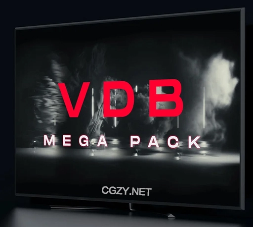 40组三维静态体积云朵抽象星云烟雾VDB素材 O.H. VDB Mega Pack