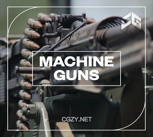 994个无损电影机枪音效素材 Blastwave FX Machine Guns