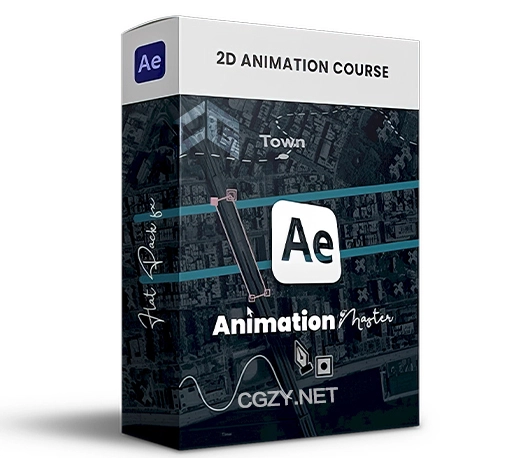 AE教程|全面系统讲解基础视觉动画制作 Animation Master Course