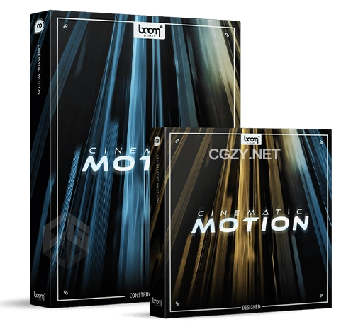 大气科幻质感运动转场呼嗖过渡无损音效素材包 BOOM Library Cinematic Motion