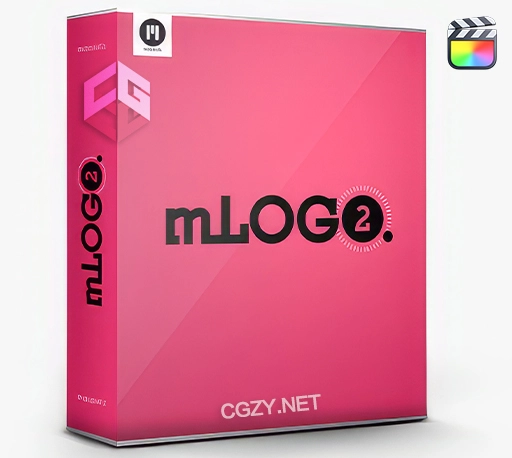 FCPX插件|30种简约LOGO标志片头片尾动画预设 MotionVFX mLOGO 2