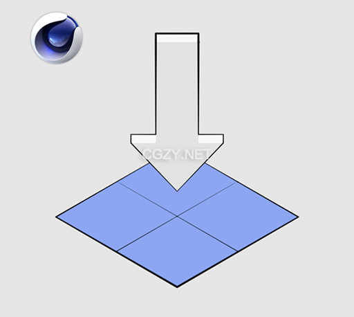 C4D地面吸附对齐插件 Snap To Floor 1.5