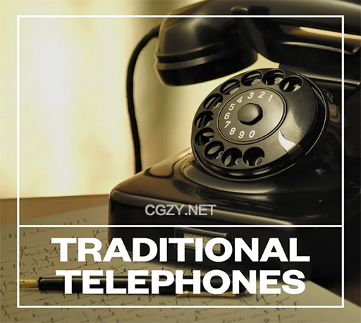267种传统老式电话铃声音效素材 Traditional Telephones