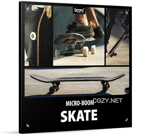 327种滑冰滑轮滑板运动音效素材 Boom Library – Skate