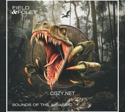 298个侏罗纪公园恐龙环境咆哮进食脚步无损音效素材 Sounds of the Jurassic