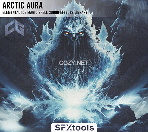 冰封奇境冰冻魔法咒无损音效素材包 SFXTools – Arctic Aura