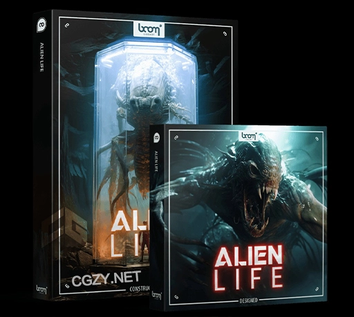 4700多种外星生物动物呼吸咆哮吼叫音效素材 Boom Library – Alien Life