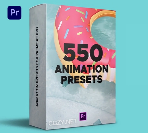 PR预设|550组摄像机移动摇晃缩放旋转拉伸扭曲抖动畸变运镜动画预设 Animation Presets for Premiere Pro