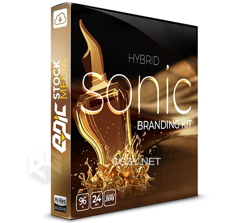 485个品牌LOGO商标背景音效素材下载 Epic Stock Media Hybrid Sonic Branding Kit