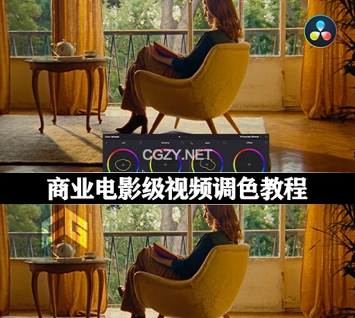 达芬奇教程|商业电影级视频调色教程 Color Grading Business Side of Filmmaking
