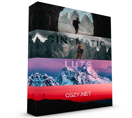 LUTs预设|50组电影级无人机航拍视频调色预设 Cinematic Drone LUTs