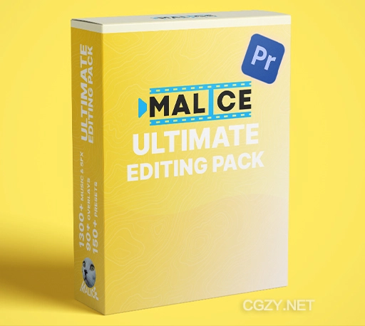 高级日常剪辑音效短视频素材预设合集包 Malice ULTIMATE Editing Pack