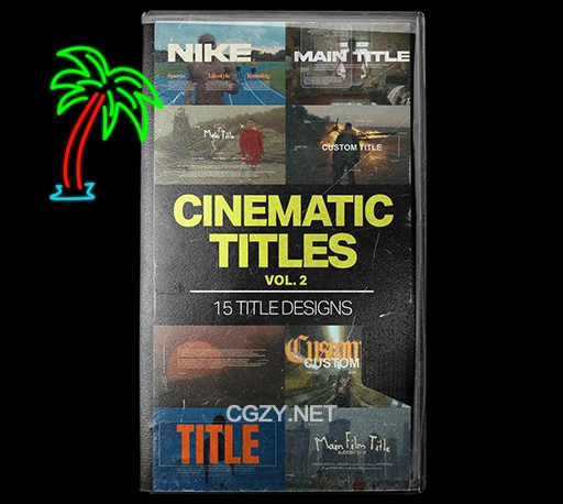 AE/PR/FCPX/PS模板|15组电影风格文字标题排版设计包装 Tropic Colour – Cinematic Titles Vol.2
