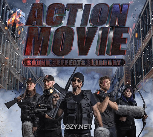 音效素材|1000组汽车追逐、警车警报、爆炸、机枪声、拳击声、武器声、火灾场景动作电影无损音效下载 Blastwave FX Action Movie Sound Effects Library WAV MP3