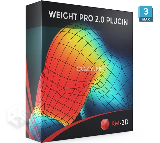 3DS MAX绑骨自动蒙皮权重插件 Weight Pro 2.01