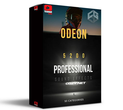 音效|5200种好莱坞电影视频常用音效素材 Paramount Motion – ODEON Sound Effects