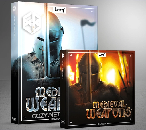 音效素材|5064组中世纪武器刀剑打斗行军脚步盔甲嘎嘎嗖嗖声音效素材 Boom Library – Medieval Weapons