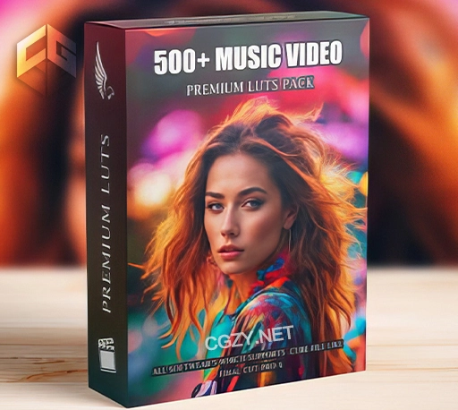 LUTs预设|500种专业音乐电影视频调色预设 Cinematic LUTs for Professional Color Grading