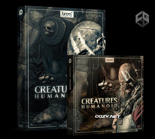 音效|7772种黑暗恐怖惊悚怪兽丧尸外星生物嘶吼咆哮无损电影音效下载 Creatures Humanoid