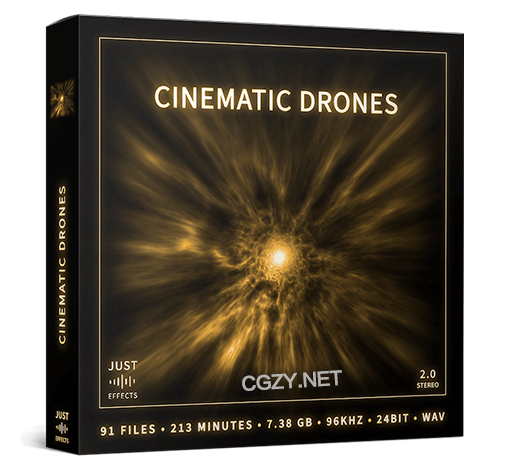 音效素材|91个高端大气电影预告片氛围音效 Cinematic Drones