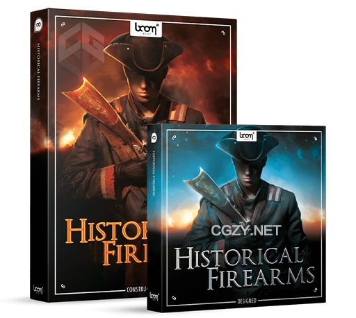 2566种复古历史战场枪械装弹火炮左轮手枪火枪无损音效素材 BOOM Library Historical Firearms