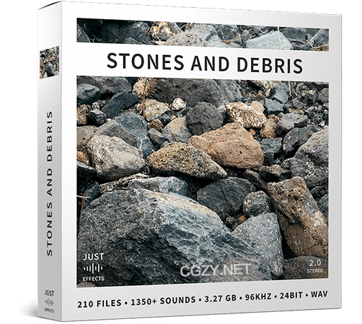 音效素材|210个石头泥土沙子碰撞破坏无损音效 Stones And Debris