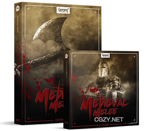 音效素材|10166种刀剑斧子锤子盾牌冷兵器武器打击碰撞打斗无损音效 BOOM Library-MEDIEVAL MELEE