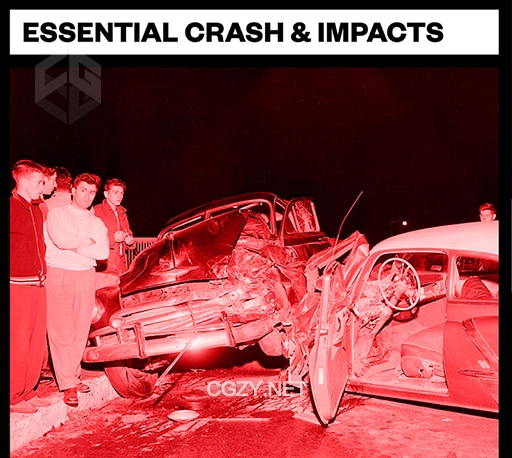 491个金属纸张混凝土木材碰撞音效素材 Essential Crash and Impacts