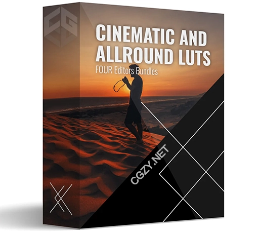 800种专业电影级滤镜颜色分级LUTs调色预设 CINEMATIC AND ALLROUND LUTS