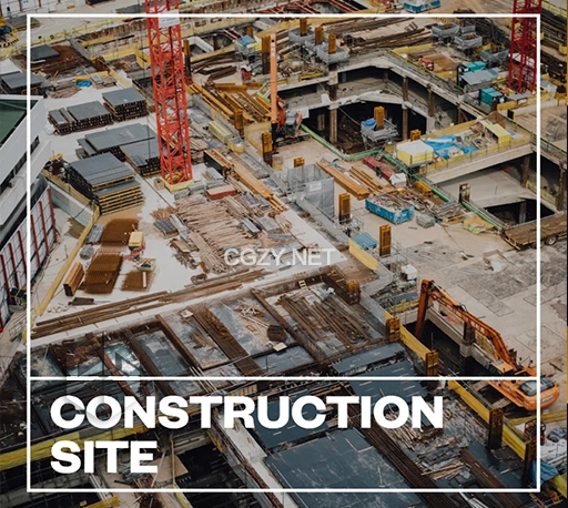 音效素材|394个建筑工地施工环境音效包 Construction Site