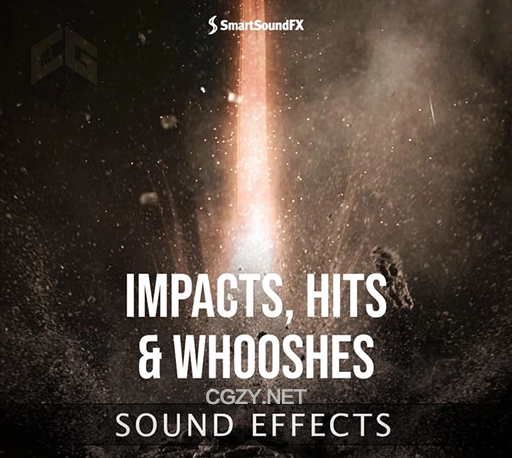 音效素材|539个高质量电影预告片冲击撞击呼啸音效 Impacts, Hits & Whooshes