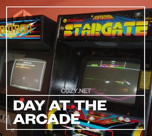 音效素材|153个街机游戏厅无损音效 Day at the Arcade