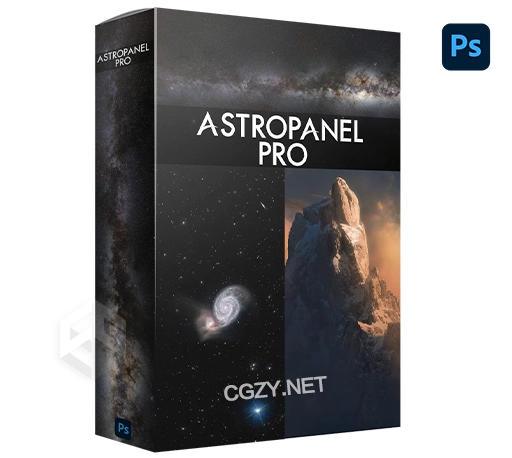 PS插件|夜晚银河星空风景图片调节助手 Astro Panel Pro V6.0.2.2b